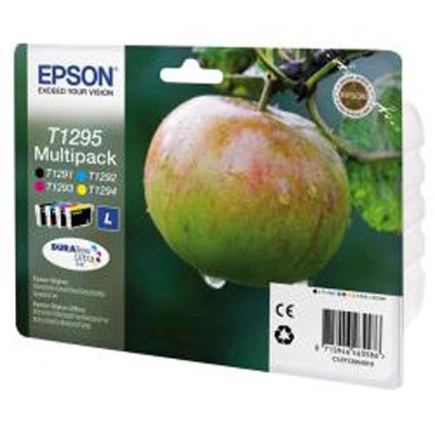 Immagine di Multipack Inkjet EPSON C13T12954012 nero+colore