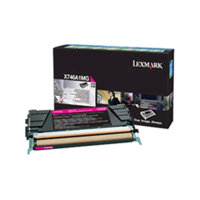 Immagine di Toner Laser return program LEXMARK X746A1MG magenta 7000 copie