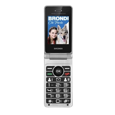 Immagine di Smartphone BRONDI AMICO PREZIOSO BLACK METAL 10279000