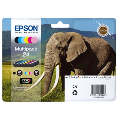 Immagine di Multipack Inkjet EPSON C13T24284011 6 colori