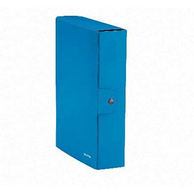 Immagine di Portaprogetti LEITZ WOW dorso cm 8 azzurro metal