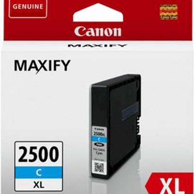 Immagine di Serbatoio Inkjet CANON PGI-2500XLC 9265B001 ciano 19,3 ml