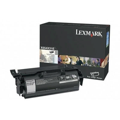 Immagine di Toner Laser LEXMARK X654X31E nero 36000 copie