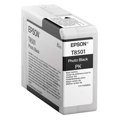 Immagine di Inkjet EPSON C13T850100 nero fotografico 80 ml