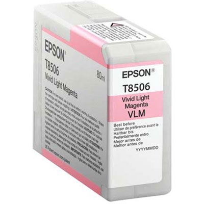Immagine di Inkjet EPSON C13T850600 magenta chiaro 80 ml