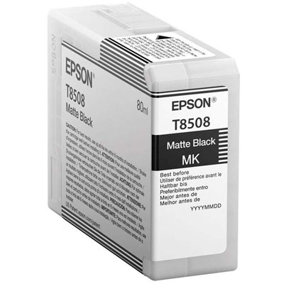 Immagine di Inkjet EPSON C13T850800 nero opaco 80 ml