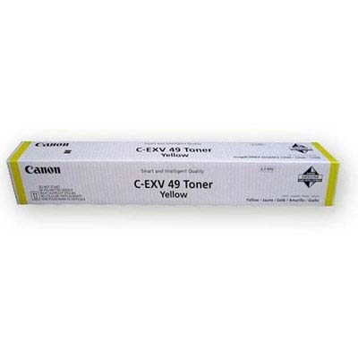 Immagine di Toner Laser CANON CEXV-49 8527B002 giallo 19000 copie