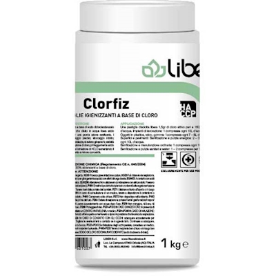 Immagine di Pastiglie igienizzanti a base di cloro CLORFIZ kg1