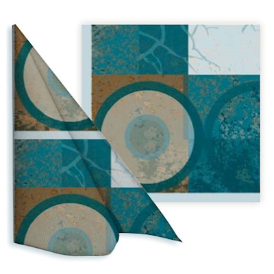 Immagine di Tovagliolo in carta a secco airlaid ROIAL NEW MOON 40x40 colore topazio 50 pezzi