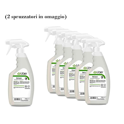 Immagine di Detergente igienizzante ossigeno attivo LIBER OXISAN ml 750