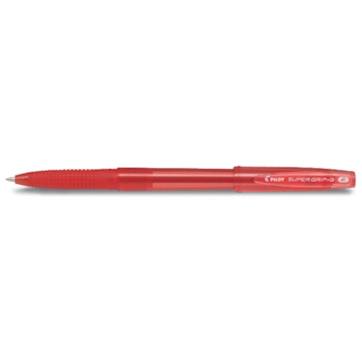 Immagine di Penna a sfera colore rosso PILOT SUPERGRIP G punta fine mm 0,7