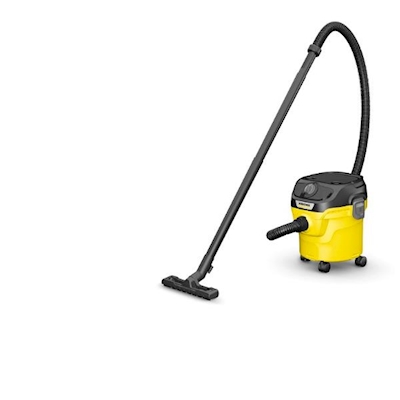 Immagine di Bidone aspira solidi e liquidi 1.000 w giallo KAERCHER KWD 1 W V-12/2/18 16284010