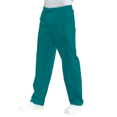 Immagine di Pantaloni unisex 100% cotone verde taglia L