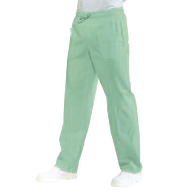 Immagine di Pantaloni unisex 100% cotone verdino taglia L