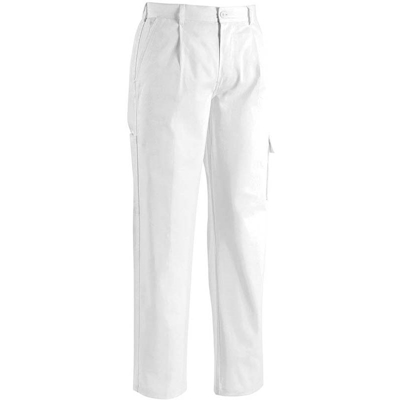 Immagine di Pantalone ELICA SAFETY KIPARIS cotone 100% colore bianco taglia 44