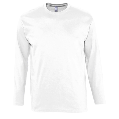 Immagine di T-shirt manica lunga SOL'S MONARCH colore bianco taglia L