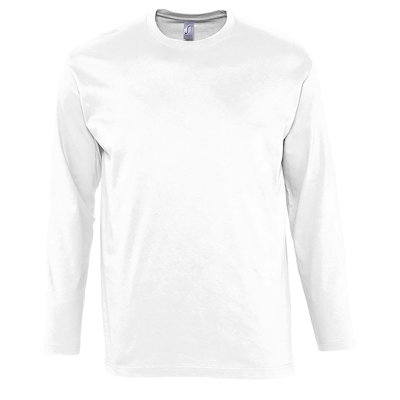 Immagine di T-shirt manica lunga SOL'S MONARCH colore bianco taglia XXXL