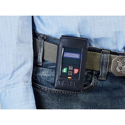 Immagine di Custodia in pelle c/clip cintura per Datix NaNo 3G