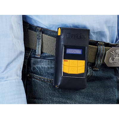 Immagine di Custodia in pelle c/clip cintura per Wi-Trak Pro3G