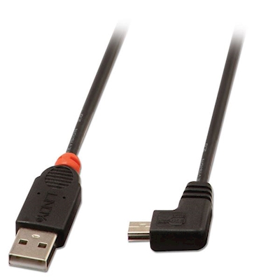 Immagine di Cavo USB 2.0 Tipo A/mini-B ad angolo 0,5m