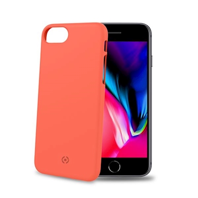Immagine di Cover pvc arancione CELLY SHOCK - Apple iPhone SE 2020/ iPhone 8/ iPhone 7 SHOCK800OR