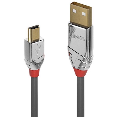Immagine di Cavo USB 2.0 Tipo A a Mini-B Cromo Line, 7.5m