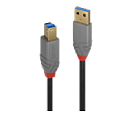 Immagine di Cavo USB 3.0 Tipo A a B Anthra Line, 2m