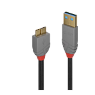 Immagine di Cavo USB 3.0 Tipo A a Micro-B Anthra Line, 1m