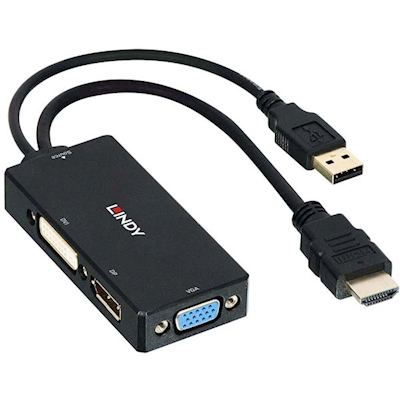 Immagine di Converter HDMI a DisplayPort, DVI & VGA