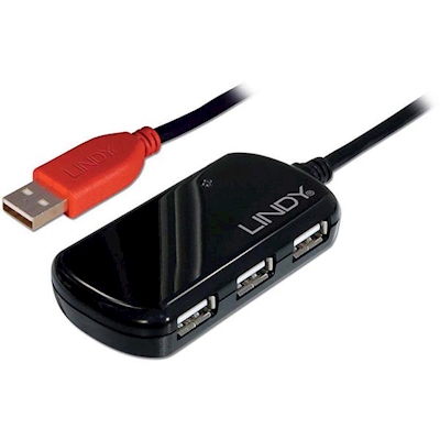 Immagine di Prolunga Attiva USB 2.0 con Hub Pro, 12m