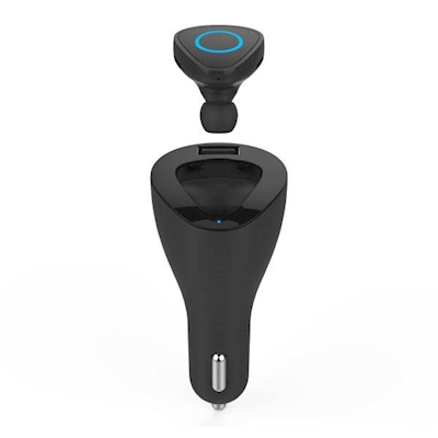 Immagine di Auricolari senza filo sì micro USB CELLY BHDUO - Mono Bluetooth Headset+Car Charger BHDUOBK