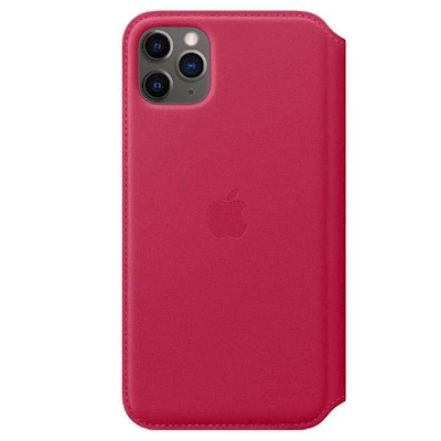 Immagine di Cover Leather Folio per iPhone 11 Pro rosso