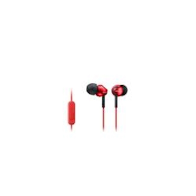 Immagine di Auricolari con filo rosso SONY MDR-EX110AP MDREX110APR.CE7