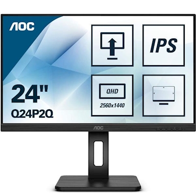 Immagine di Monitor desktop 23,8" AOC AOC Monitor Entry Q24P2Q