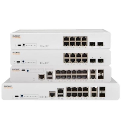 Immagine di Switch RUCKUS NETWORKS 12-PRT POE+ COMP 2X1G SFP+ ICX7150C12P2X1G