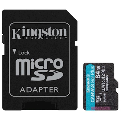 Immagine di Memory Card micro sd xc 64.00000 KINGSTON SDCG3/64GB