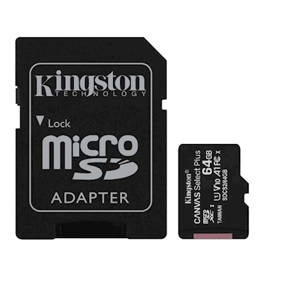 Immagine di Memory Card micro sd hc 64.00000 KINGSTON SDCS2/64GB