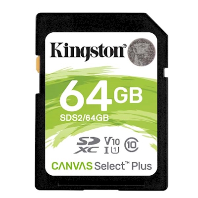 Immagine di Memory Card secure digital 64.00000 KINGSTON SDS2/64GB
