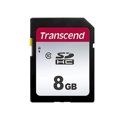 Immagine di Memory Card secure digital 8GB TRANSCEND TS8GSDC300S