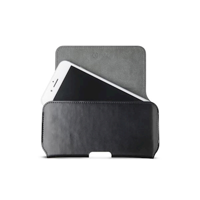 Immagine di Cover similpelle nero CELLY BELTPRO - Universal Belt Case Up to 6.2" BELTPROXLBK