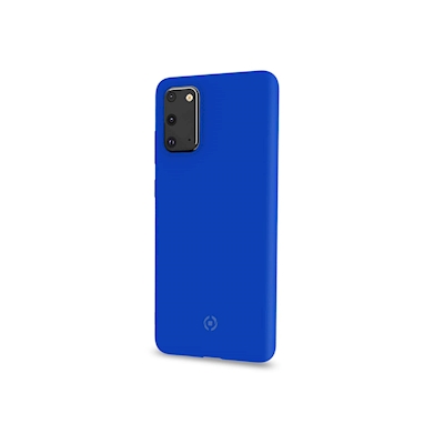 Immagine di Cover silicone blu CELLY FEELING - Samsung Galaxy S20 FEELING992BL