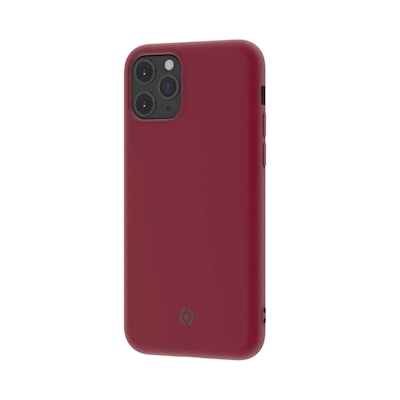 Immagine di Cover silicone rosso CELLY LEAF - APPLE iPhone 11 PRO LEAF1000RD