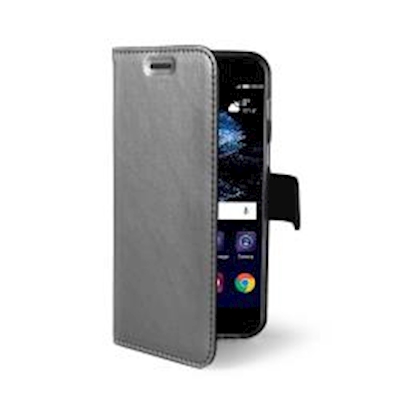 Immagine di Cover similpelle argento CELLY AIR - Huawei P10 AIR644SV