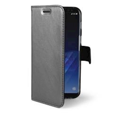 Immagine di Cover similpelle argento CELLY AIR - SAMSUNG GALAXY S8+ AIR691SV