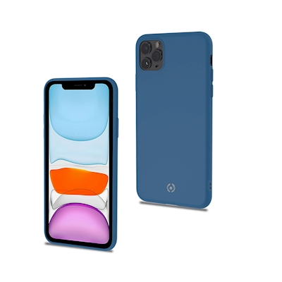 Immagine di Cover silicone blu CELLY CANDY - APPLE iPhone 11 PRO CANDY1000BL
