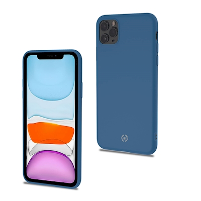 Immagine di Cover silicone blu CELLY CANDY - APPLE iPhone 11 PRO MAX CANDY1002BL