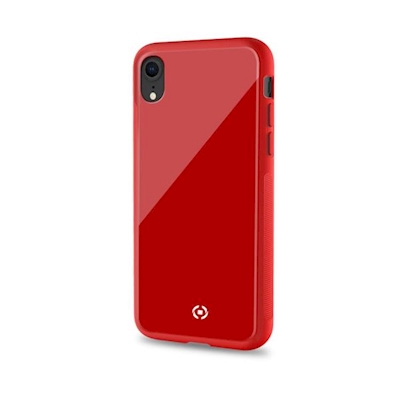 Immagine di Cover tpu + vetro temperato rosso CELLY DIAMOND - APPLE iPhone XR DIAMOND998RD