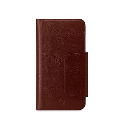 Immagine di Cover similpelle brown CELLY DUOMO - Universal Magnetic Case up To 5.8" DUOMOXLBR