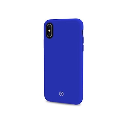 Immagine di Cover silicone blu CELLY FEELING - Apple iPhone Xs/ iPhone X FEELING900BL