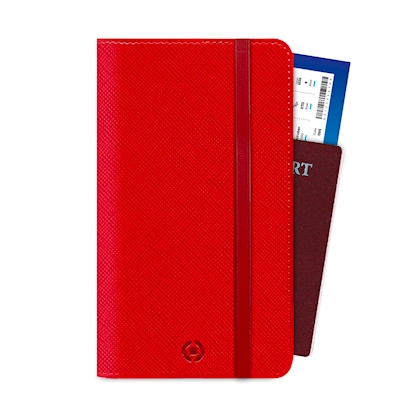 Immagine di Cover similpelle rosso CELLY PASSPORTV - Universal Document Holder PASSPORTVRD